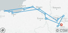  Paris to Normandy 2027 - 18 destinations 
