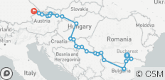  The Danube from Romania to Germany with 1 Night in Bucharest 2027 - 26 destinations 