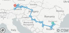  The Danube from Romania to Germany with 1 Night in Bucharest for Wine Lovers - 26 destinations 
