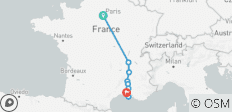  Aktiv &amp; Entdeckungen auf der Rhône mit 2 Nächten in Paris südwärts - 9 Destinationen 