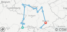  German Grandeur with 2 Nights in Munich for Beer Enthusiasts (Eastbound) 2027 - 16 destinations 