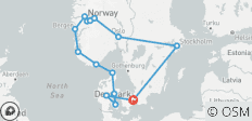  Capitales scandinaves et merveilles des fjords - 9 jours - 15 destinations 