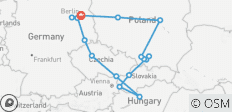  Circuit des joyaux culturels de l\'Europe centrale - 11 jours - 16 destinations 