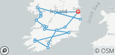  Enchanting Irish Odyssey Cities to Cliffs - 7 days - 18 destinations 