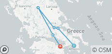  Griechenland Odyssee Antike Wunder und Traditionen - 4 Tage - 8 Destinationen 