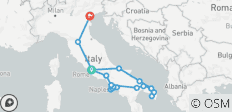  Italiens zeitlose Schätze Reise - 11 Tage - 24 Destinationen 