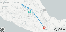  Mexicaans cultureel en historisch avontuur - 8 dagen - 5 bestemmingen 