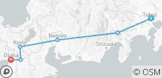  Betoverend Japan - Avontuur van Tokio naar Osaka - 7 dagen - 6 bestemmingen 