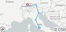  Grande escapade européenne de Rome à Zurich - 7 jours - 6 destinations 