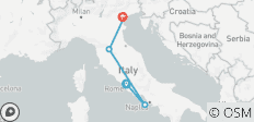  Italiaanse wonderenreis van Rome naar Venetië - 5 dagen - 6 bestemmingen 