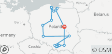  Explora la Ruta del Rico Patrimonio de Polonia - 10 días - 17 destinos 