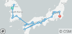  Des merveilles de Séoul au charme de Tokyo - 16 jours - 26 destinations 