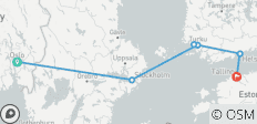  Aventure découverte des capitales nordiques - 8 jours - 6 destinations 