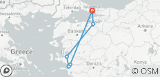  Istanbul naar Efeze Culturele Odyssee - 6 dagen - 6 bestemmingen 