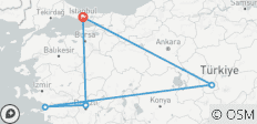  Small Group: 5 Days Turkey Tour - 5 destinations 