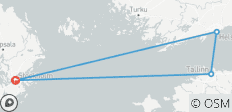  Stockholm naar de Baltische staten - 4 bestemmingen 