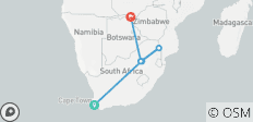  Discovery Southern Africa Tour from Cape Town - 5 destinations 