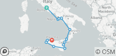 Sicily and Southern Italy Ending in Palermo (from Rome to Monreale)