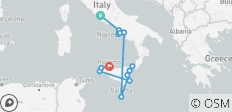  Sicile et Italie du Sud avec Palerme et Rome - 13 destinations 
