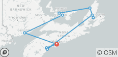  Maritimes canadiennes et merveilles de la côte avec la piste Cabot (2027) - 10 destinations 