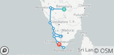  Viaje atemporal a Karnataka y Kerala - 13 destinos 