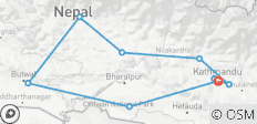  Schatten van Nepal-reizen van G Experiences - 9 bestemmingen 