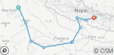  Great India Nepal Heritage Trails By G Experiences - 14 destinations 