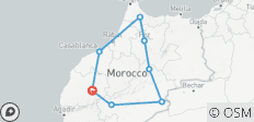  10 jours au Maroc - Désert, villes impériales et nord du pays - 10 destinations 