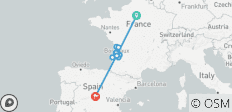  Beautiful Bordeaux with Paris &amp; Madrid 2027 - 17 destinations 