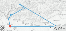 5 Días Milán, Lago Como, Bellagio, Alpes Suizos y Venecia - 8 destinos 