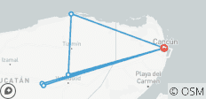 4 Tager Traumin Cancun - 7 Destinationen 