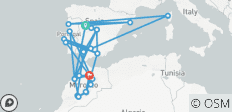  22 Dagen Magisch Spanje, Portugal &amp; Marokko met Barcelona Verlenging Premium Kleine Groepsreis - 48 bestemmingen 