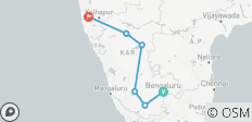  Saveurs du Sud : Karnataka et Goa - 6 destinations 