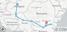  Oost-Europa &amp; Balkan Onthuld 2027 - 9 Dagen - 10 bestemmingen 
