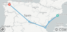  Barcelona en Madrid - 6 bestemmingen 