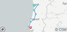  De Oporto a Lisboa - 8 días - 8 destinos 