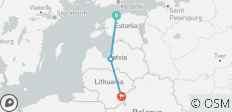  Capitales des pays baltes - 3 destinations 
