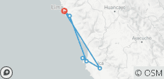  4 jours - Lima, Paracas et Huacachina - 6 destinations 