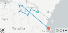  12 Días Tanzania Big Five Cultural y Playa de Zanzíbar - 7 destinos 