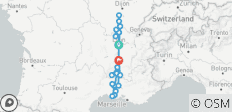  Vive el Sur de Francia: Borgoña y Provenza (Lyon - Lyon) (from Lyon to Tournon-sur-Rhone) - 19 destinos 