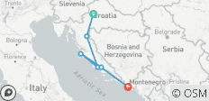 Le meilleur de la Croatie : circuit de 8 jours en petit groupe - 6 destinations 