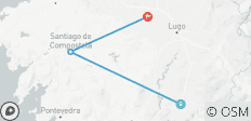  Der Winterweg - die letzten 100km des Jakobswegs ab Monforte de Lemos (8 Tage) - 3 Destinationen 