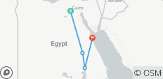  Egipto en 10 días: Pirámides, Crucero por el Nilo y Mar Rojo - 5 destinos 