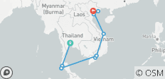  Verbazingwekkend Thailand en Vietnam 15 Dagen - Bangkok/Phuket/ Ho Chi Minh Stad/ HaLong Bay - 12 bestemmingen 