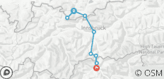  Alpenüberquerung von Garmisch nach Sterzing - 9 destinations 