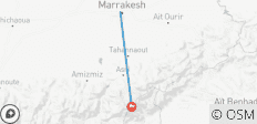  2 días Monte Toubkal - 2 destinos 