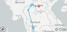  Bangkok, Noord-Thailand en exclusief Laos met de Mekong - 7 bestemmingen 