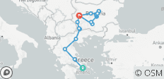  Le nord de la Grèce et le triangle bulgare - 18 destinations 