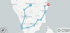  Magische Zuid-India rondreis door Kerala, Tamil Nadu &amp; Karnataka - 12 bestemmingen 