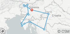  Highlights of Slovenia &amp; Croatia - 8 Days (Small Group) - 14 destinations 